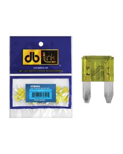DB Link ATM20A ATM Mini Fuses, 25 pk (20 Amps)