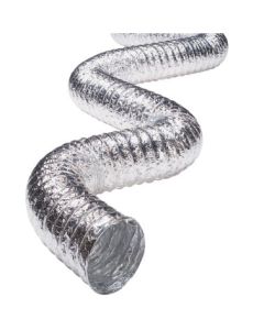 Deflecto FM0450 Aluminum Flex Duct, 50ft