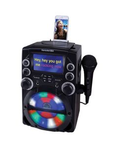 Karaoke USA GQ740 CD+G Karaoke System with 4.3" Color TFT Screen