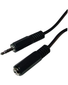Axis PET13-1011 3.5mm Headphone Extension Cable, 10ft